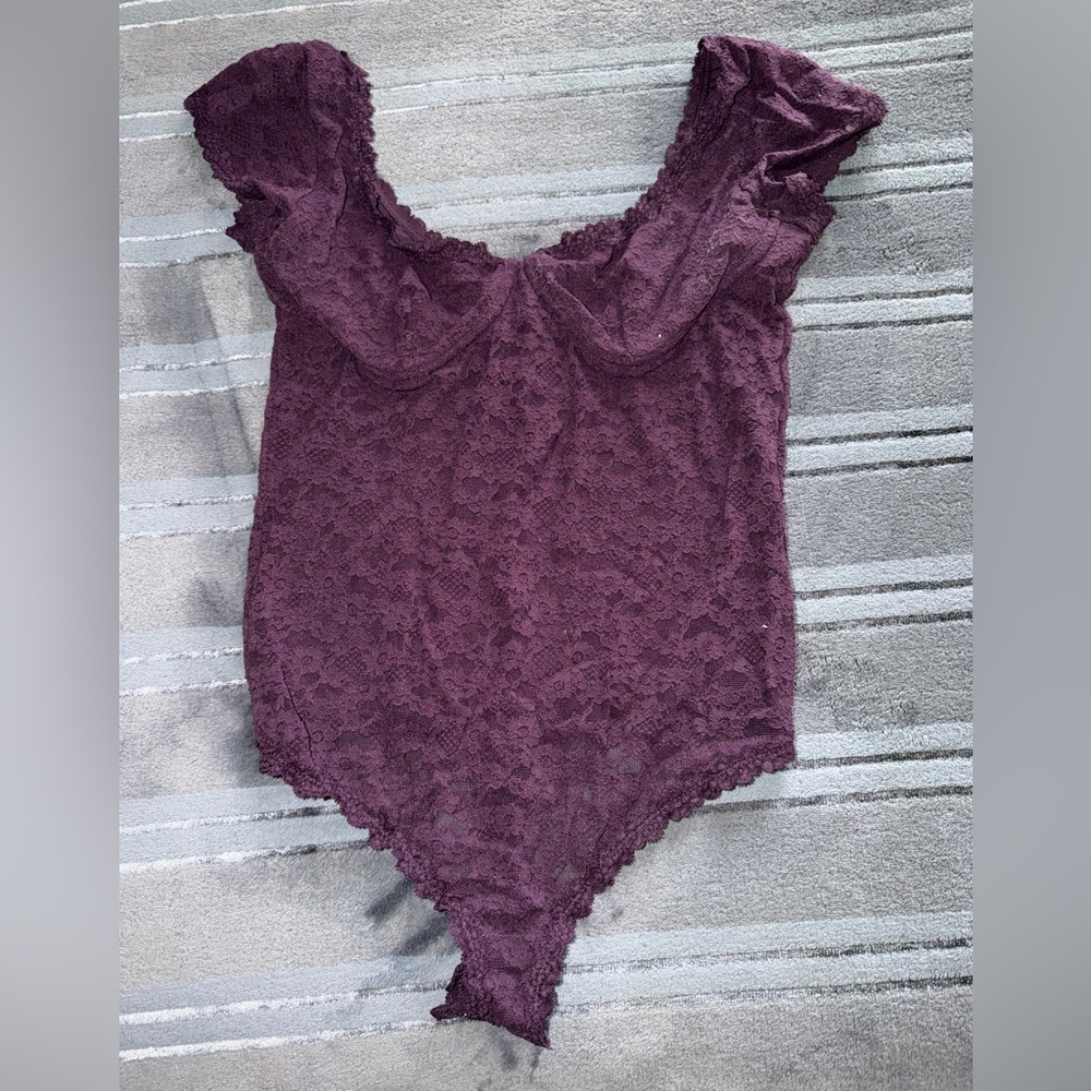 aerie lace bodysuit